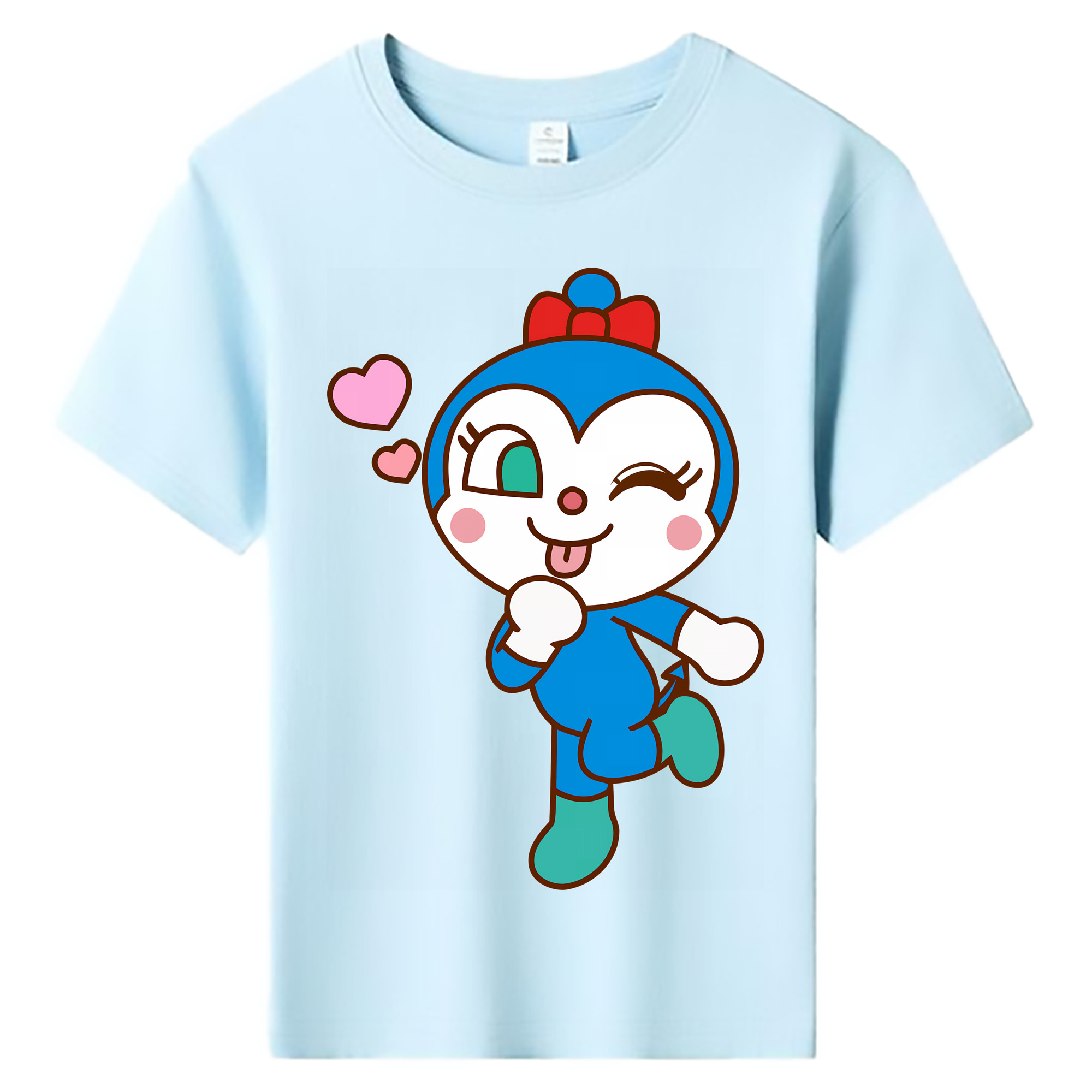 （画像用） アンパンマン Anpanman 綿100％キッズTシャツ（フロントプリント）